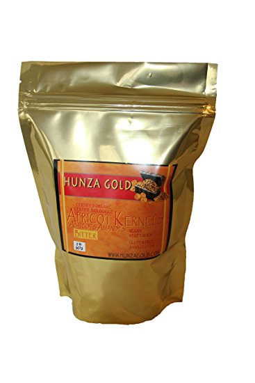 Hunza Gold Bitter Organic Apricot Kernels - 2 lb