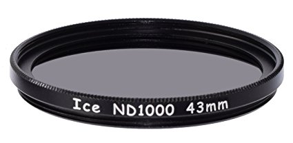 ICE 43mm ND1000 Filter Neutral Density ND 1000 43 10 Stop Optical Glass