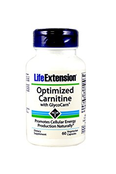 Life Extension - Optimized Carnitine 60 vcaps (Pack of 2)