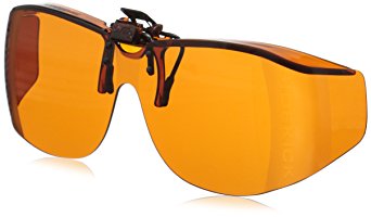 Cocoons Unisex-Adult Flip Up Yellow Yellow Wrap 65mm Sunglasses