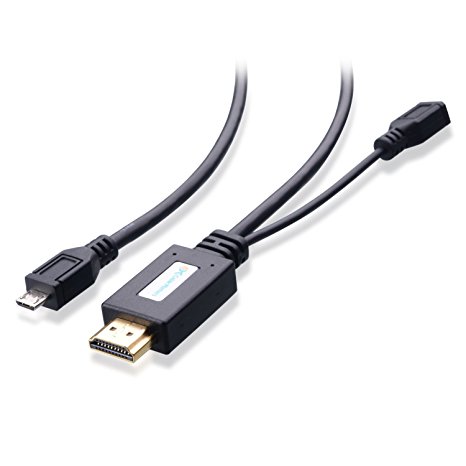 Cable Matters Micro-USB to HDMI cable for select HTC, LG and Sony Smartphones and Tablets