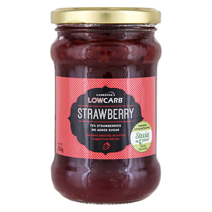 Carbzone Lowcarb Strawberry Jam 320g