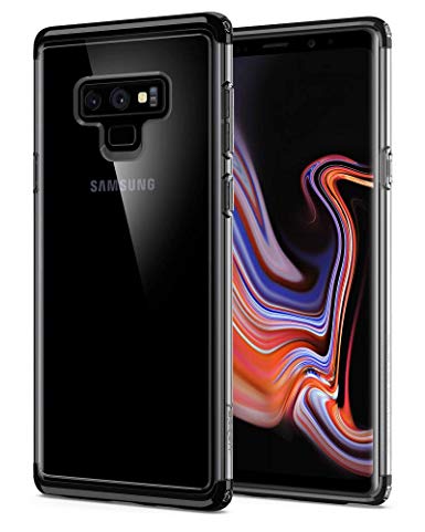 Spigen Neo Hybrid NC Galaxy Note 9 Case with Disassemblable Top and Bottom Frames with Clear Rigid Back for 2018 Samsung Galaxy Note 9 - Black