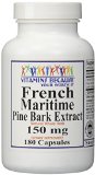 2 Bottles French Maritime Pine Bark Extract 150 Mg 180 Capsules