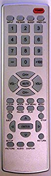 New Replacement remote BR1DVD for Sylvania/Emerson: Models, NF018UD NF033UD NF602UD NF603UD NF605UD