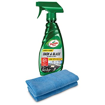 Turtle Wax 50824 Quick and Easy Dash and Glass with 2 Microfiber Towels