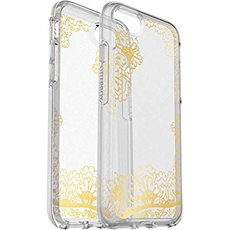 OtterBox Symmetry Series Case for iPhone 8 & iPhone 7 Gold LACE Clear