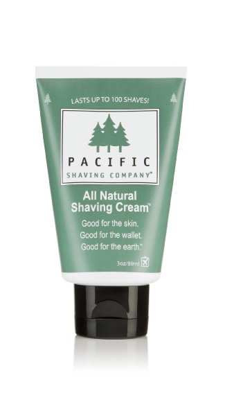 Pacific Shaving Company All Natural Shaving Cream - 3 oz