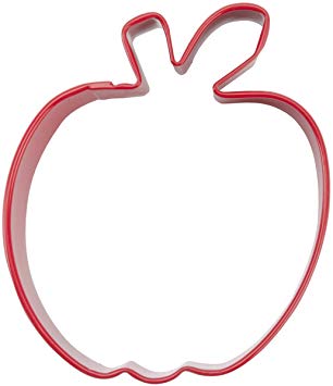 Wilton Metal Cookie Cutter, 3-Inch, Apple