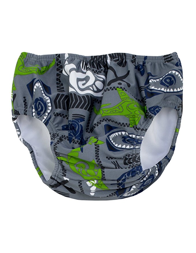 Tuga Boys Reusable Swim Diapers, UPF 50  Sun Protection Swimwear