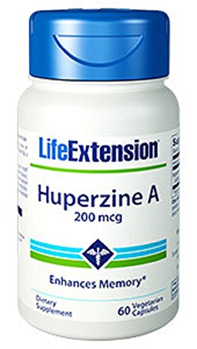 Life Extension Huperzine A 200 Mcg, 60 vegetarian capsules