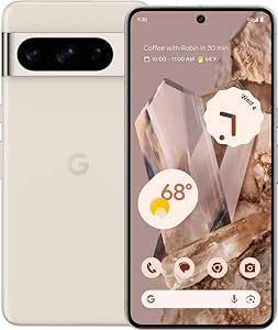 Google Pixel 8 Pro, Fully Unlocked | White, 128 GB, 6.7 in Screen | Grade A