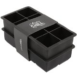 Arctic Chill Large Ice Cube Tray - 2 Pack - 2 Inch Cubes Keep Your Drink Chilled For Hours Without Diluting It - Lifetime Guarantee