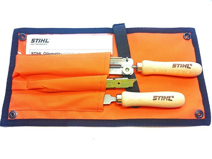 STIHL 5605 007 1027 Complete Saw Chain Filing Kit For 1/4-Inch and 3/8-Inch, 5/32-Inch