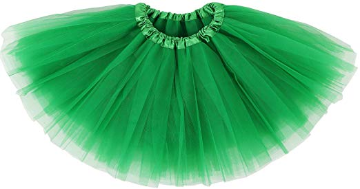 Lullaby Kid's Fairy Princess Costume Accessory 4 Layered Tulle Girls Tutu Skirt