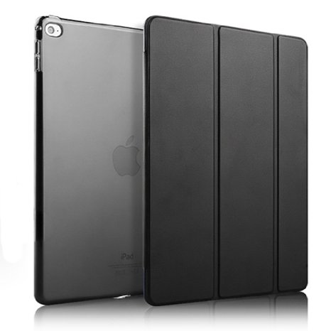 iPad Mini 4 Case Stand Smart Cover Case Black