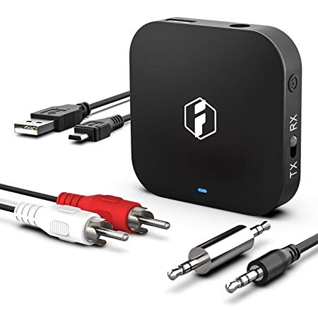 Inateck aptX HD Bluetooth Transmitter and Receiver, Wireless Bluetooth Adapter for Stereo TV Audio,BR1008