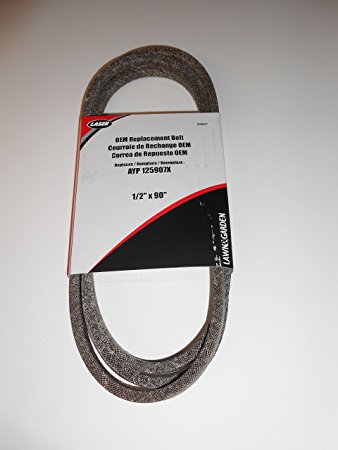 OEM Duplicate Belt Replaces 125907X, 532125907, 105732X, 120302X Craftsman Poulan Husqvarna. Ariens 21546076