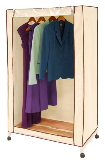 Pro-Mart DAZZ Cedar Wardrobe Closet, Natural Canvas, 36-Inch