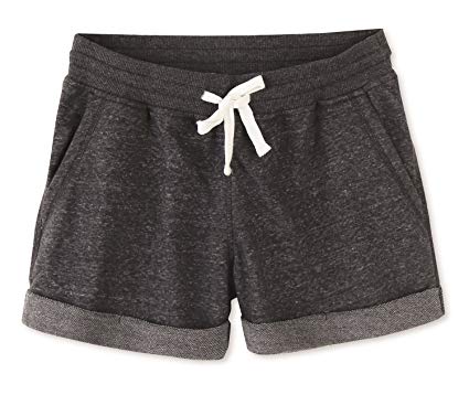 Vetemin Women's Juniors Cotton Stretch Activewear Lounge Shorts