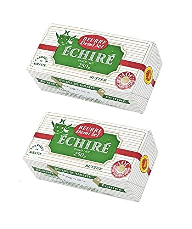 NEW French Echire Butter, Salted - 2 packs x 8.8 oz BUY 2 and SAVE