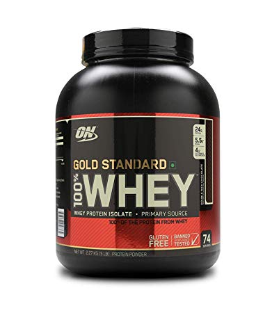 Optimum Nutrition (ON) Gold Standard Natural 100% Whey - 5 lbs (Chocolate)