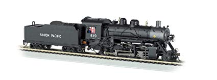 Bachmann Trains Baldwin 2-8-0 Dcc Equipped Steam Locomotive Union Pacific #619 - HO Scale, Prototypical Black