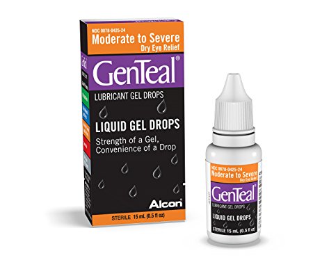 Alcon GenTeal Gel Drops Moderate to Severe, 15ml, 0.5 Ounce