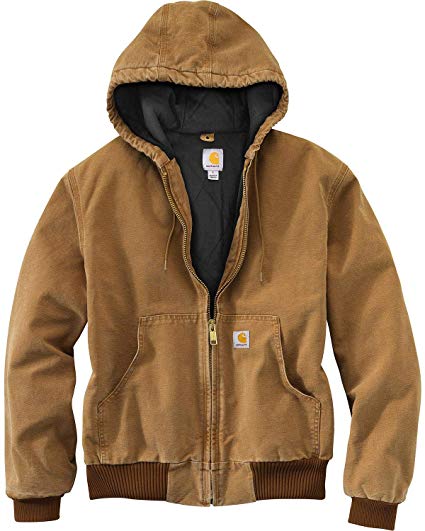 Carhartt Men's Quilted Flannel-Lined Duck Active Jacket