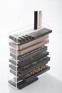 Acrylic Makeup Organizer for palettes, lipstick, brushes or nail polish