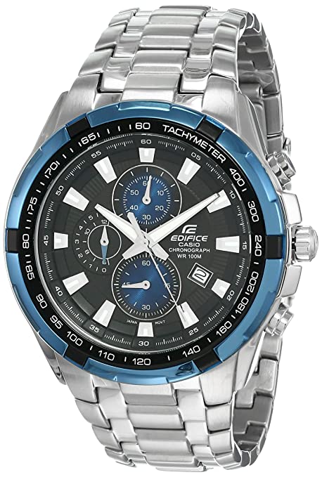 Casio Edifice Chronograph Blue Dial Men's Watch-EF-539D-1A2VDF (ED462)