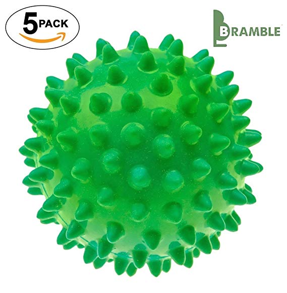 BRAMBLE! non Melt - Reusable Laundry Tumble Drying Balls for Dryer - Green (5 Pack)