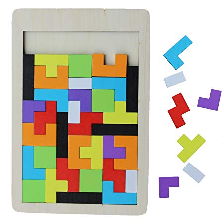 Kids Learning Wood Logic Puzzle Game