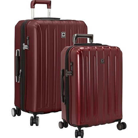 Delsey Helium Titanium Two-Piece Hardside Spinner Set (21"/25")