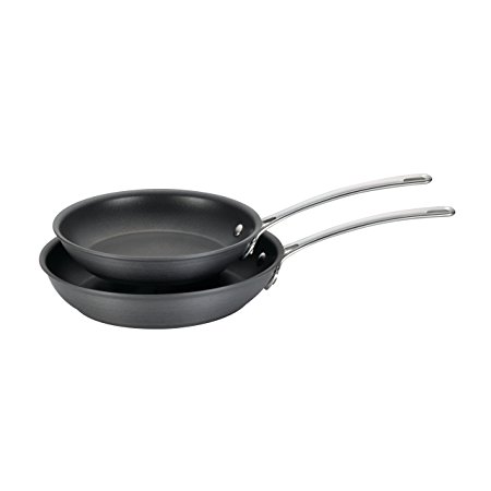 Circulon Genesis Hard-Anodized Nonstick 9-1/4-Inch and 10-3/4-Inch French Skillets