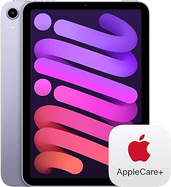 Apple 2021 iPad mini (Wi-Fi, 256GB) - Purple with AppleCare  (2 Years)