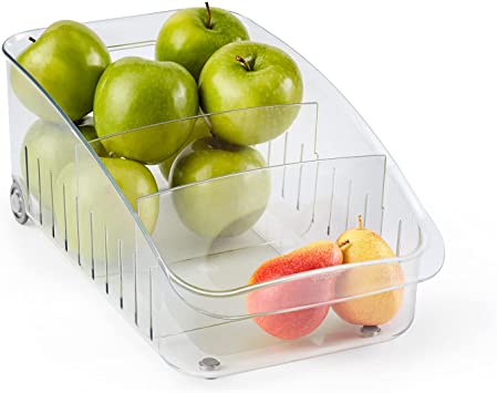 YouCopia RollOut Fridge Drawer, 8", Clear