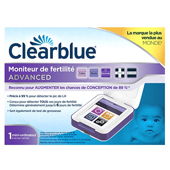 Clearblue Advanced Fertilty Monitor 1 Touch Screen Monitor, packaging may vary
