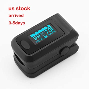 Coocal Fingertip Pulse Oximеter SPO2 Blood Oxygen Saturation Monitor Heart Rate Monitor OLED Digital Display