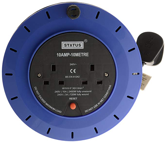 Status 10 A 2 Socket Cassette Reel with Thermal Out