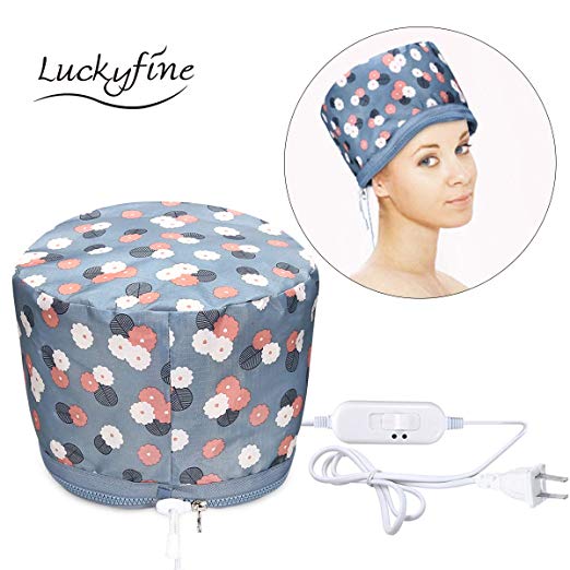 110V Electric Hair Cap Thermal Cap For Hair Spa Home Hair Thermal Treatment Beauty Steamer Spa Cap Nourishing Hair Care Hat Free size