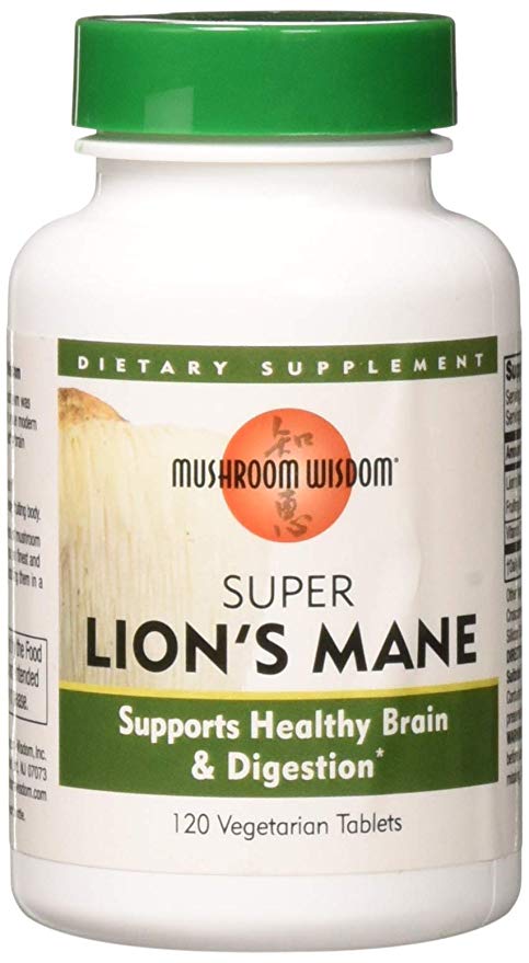 Mushroom Wisdom Super Extract, Lion's Mane, 120 Count