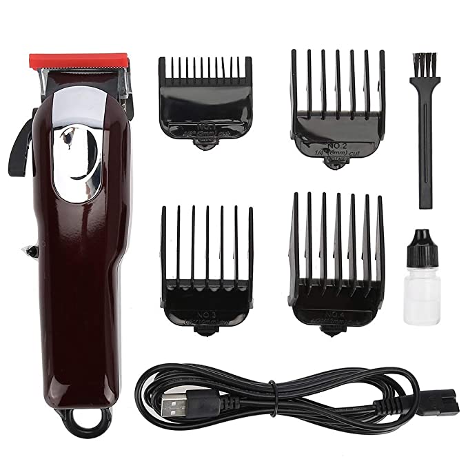 Hair Clippers Set, Wireless USB Rechargeable Hair Clipper Trimmer Electric Hair Cutting Machine Cutter Clipper for Men Women.