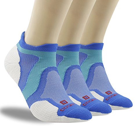 Merino Wool Socks, 1/3 Pairs, ZEALWOOD Running Cycling Socks,Cushion Hiking Socks