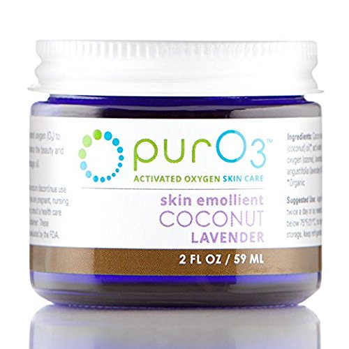 PurO3 Ozonated Coconut Oil with Lavender - 2 oz