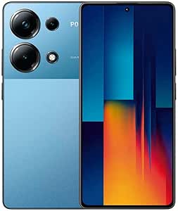 Xiaomi Poco M6 Pro 4G - Teléfono Inteligente 12GB RAM 512GB ROM, MediaTek Helio G99-Ultra, 6.67" FHD  Flow AMOLED, 120Hz, Cámara 64MP，5000mAh, Carga 67W, Azul [Versión Global]