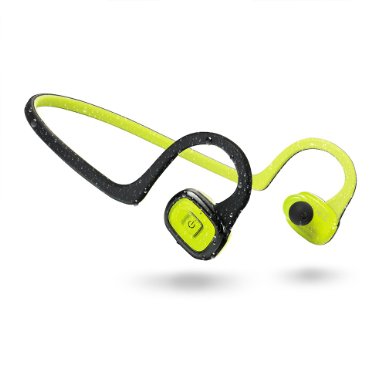 Bluetooth Headphones TaoTronics Wireless Sport Headphones with Microphone Ergonomic-Designed Ear Hooks Sweatproof Soft Silicone Gel Surface In-Ear Ear Buds