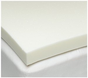 King Size 4 Inch iSoCore 3.0 Memory Foam Mattress Pad Bed Topper Overlay Made From 100% Temperature Sensitive Memory Foam