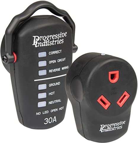 Progressive Industries 30 Amp Portable Surge Protector Kit, PSK-30