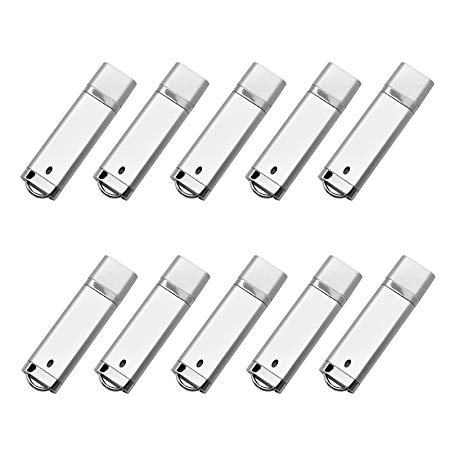 KEXIN 4GB USB 2.0 Flash Drive in Snapcap, Silver, 50PCS